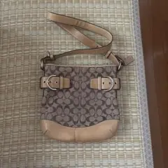 値下げ！！コーチ ショルダーバッグ ロゴ柄