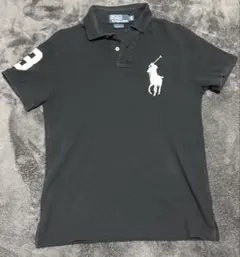 希少サイズarchive SWAG Ralph Lauren ブラックポロシャツ