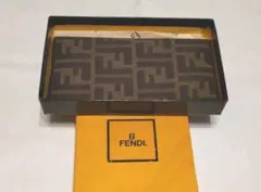 フェンディ FENDI 長財布 ズッカ