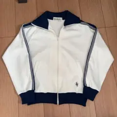 ヴィンテージ ヒットユニオン トラックジャケット 白 ハイネック S