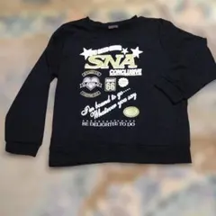 黒い長袖トレーナー Mサイズ