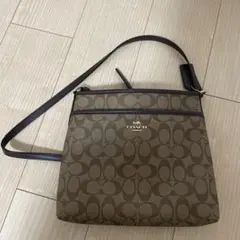 COACH ロゴパターン ショルダーバッグ