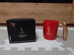 FIFAワールドカップ2022 マグカップ 赤