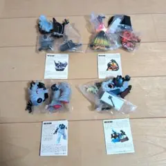 タイムスリップグリコ　鉄人28号編　海洋堂　4個セット