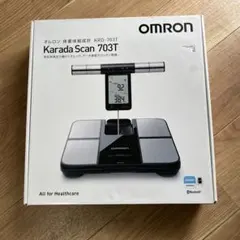 オムロン 体重体組成計 KRD-703T Karada Scan - メルカリ