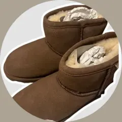 ベアパウ デミ　ムートンブーツ 正規品 防滑 ブラウン✨新品未使用　箱付き