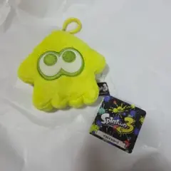スプラトゥーン　イカイエロー　ぬいぐるみマスコット　三英貿易