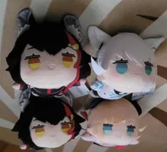 ホロライブ　寝そべりぬいぐるみ 4体セット