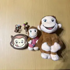 おさるのジョージ ぬいぐるみセット