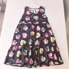 【即購入OK】　新品　120 ディズニープリンセス　ワンピース　黒
