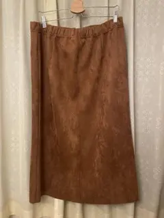 ラビアンジェ スリット入り ロングスカート 4L