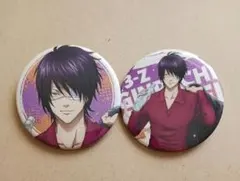 銀魂 3年Z組銀八先生缶バッジ グリッター仕様/高杉晋助