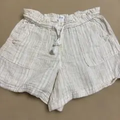 GAP KIDS ストライプ ハーフパンツ S(6-7)