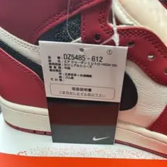 Air Jordan1 High OG Lost & Found/Chicago