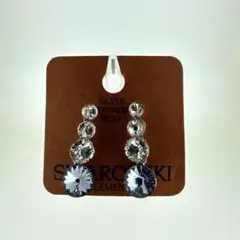 Swarovski クリスタルピアス