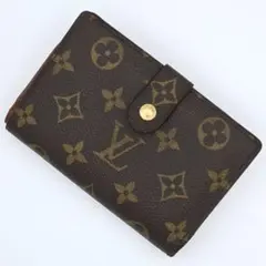 ルイヴィトン ポルトモネビエ ヴィエノワ モノグラム がま口 二つ折り財布