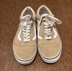 【クリーニング済】VANS オールドスクール ベージュ 28cm スニーカーのサムネイル
