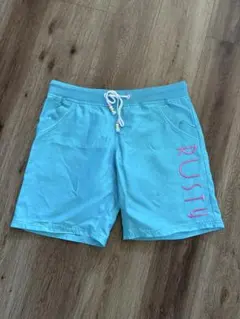 RUSTY 水色 サーフパンツ