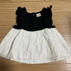 petit main フリル付きチュニック　90㎝