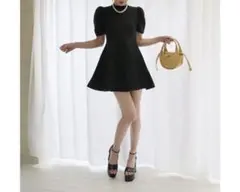 ROYAL PARTYのパフスリーブフレアチュニックワンピ♡