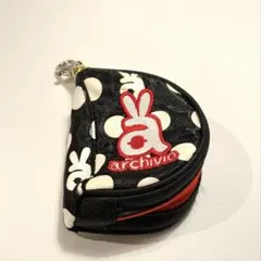 archivio ドット柄ジッパーポーチゴルフボール入れのサムネイル