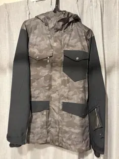 nima スノーウエア　迷彩　黒