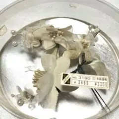 髪飾り フラワー パール 和装 洋装　セット　パーティー　結婚式