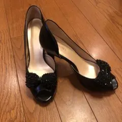 パンプス 黒　23センチ　最終値下げのサムネイル