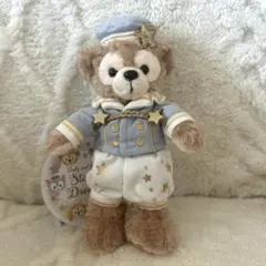 ディズニー　ダッフィー20周年 復刻版ぬいぐるみバッジ　 スターリードリームス