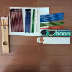 2B鉛筆20本＋消しゴム付2B鉛筆7本＋HB鉛筆23本＋消しゴム付HB鉛筆12本