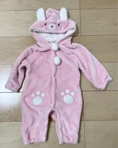 値下げ❣️超美品❣️CROISSANCE BEBE⭐️うさぎロンパース⭐️サイズ80