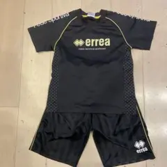 errea エレア キッズ Tシャツ ハーフパンツ セット 140cm ブラック