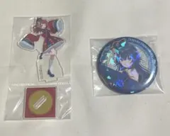 学マス 一番くじ 花海咲季 H賞アクスタ 月村手毬 Ｆ賞缶バッジ