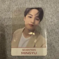 SEVENTEEN JAPAN 24H透明トレカ ミンギュ