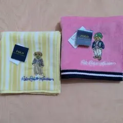 ポロラルフローレン　ポロベア　ハンカチ　2枚セット⑤