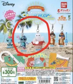 ディズニー　めじるしアクセサリー　Summer ベイマックス　スティッチ