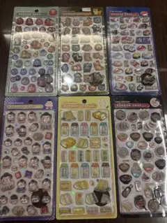 新柄　クーリア　ボンボンドロップシール　和柄　6点セット