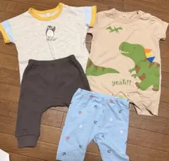 ベビー服 まとめ売り Tシャツ パンツ 80cmのサムネイル