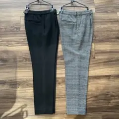 Spick&Span スピックアンドスパン　両面起毛テーパードパンツ　2本まとめ