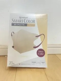 ユニチャーム超快適　スマートカラーマスクベージュ20枚入り