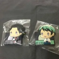 珠世、愈史郎 ちょこのっこ ぷくっとラバーマスコット