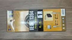 新品・SANWA SUPPLY IEEE1394 FireWireケーブル 1mのサムネイル