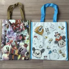 ディズニー　ショッピングバッグ　2個セット