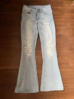 アメリカンイーグルアウトフィッターズ　ジーンズ　サイズ00 中古　送料込み