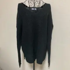 【チャオパニックティピー】（F）Vネック ドロップショルダー ゆるだぼ