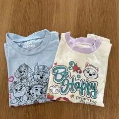 PAW PATROL Tシャツ 110サイズ 2枚セットのサムネイル