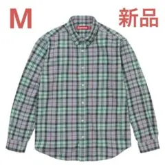 【新品】 Supreme 24FW Plaid Flannel Shirt M
