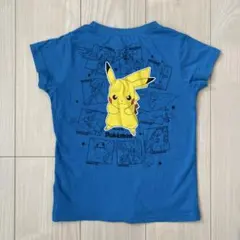 ポケモン☆Tシャツ 120サイズ 濃いめの水色