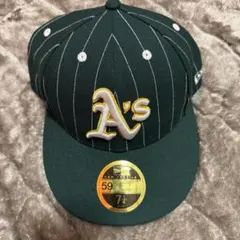 New Era 59FIFTY A's キャップ 7 1/4
