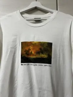 横山健スクープT 5 ホワイト/XL （サタニック限定Tシャツ）値下げしま